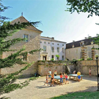 Camping Château de l''Epervière in regio Bourgogne (Bourgondië), Frankrijk
