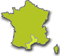 Villeneuve Lez Avignon ligt in regio Languedoc-Roussillon