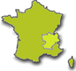 Châtillon-en-Diois ligt in regio Rhône-Alpes