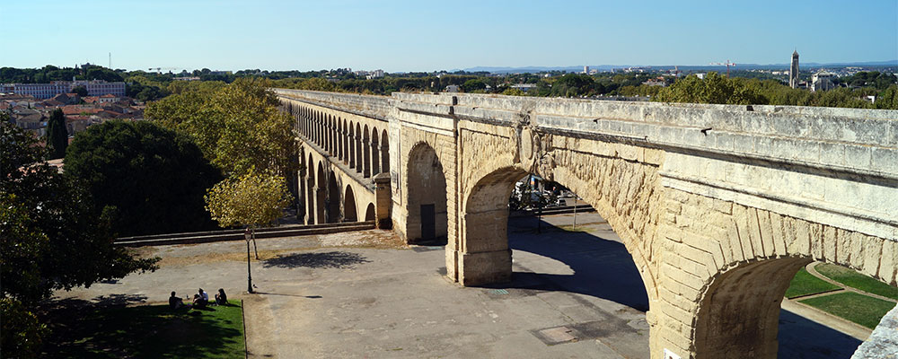 Aqueduc in Montpellier