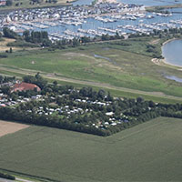 Camping 't Weergors in regio Zuid-Holland, Nederland