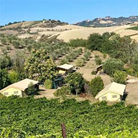Camping Agriturismo Angeli Sognanti in regio Marche, Italië