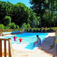 Camping Au Mica in regio Lorraine (Lotharingen), Frankrijk