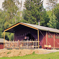 Camping BoerenBed Hohenwarter Seehof in regio Thüringen, Duitsland