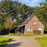 Camping Bosparc de Hoevenaer in regio Noord-Brabant, Nederland