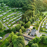 Camping Campingpark Eifel in regio Nordrhein-Westfalen / Eifel / Sauerland, Duitsland
