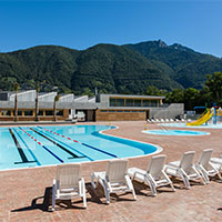 Camping Campofelice in regio Ticino, Zwitserland