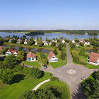Camping Center Parcs Parc Sandur in regio Drenthe, Nederland