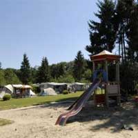 Camping De Kienehoef in regio Noord-Brabant, Nederland