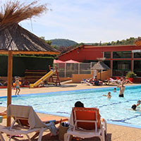 Camping De La Cascade (Aveyron) in regio Midi-Pyrénées, Frankrijk