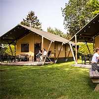 Camping De Scherpenhof in regio Gelderland, Nederland