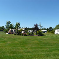 Camping De Wedze in regio Friesland, Nederland