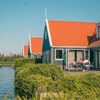 Camping EuroParcs De Rijp in regio Noord-Holland, Nederland