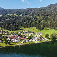 Camping Fischerhof Glinzner in regio Karintië, Oostenrijk