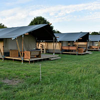 Camping Glamping Mooirust in regio Utrecht, Nederland