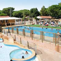 Camping La Bastiane in regio Provence-Alpes-Côte d'Azur, Frankrijk