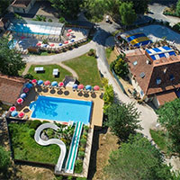 Camping La Pelonie in regio Dordogne, Frankrijk