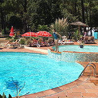Camping La Simioune in regio Provence-Alpes-Côte d'Azur, Frankrijk