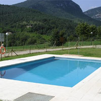 Camping La Soleia d'Oix in regio Cataluña, Spanje