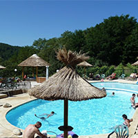 Camping Les Cruses in regio Ardèche, Frankrijk
