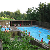 Camping Løgballe in regio Midden-Jutland, Denemarken