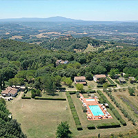 Camping Monti del Sole in regio Umbrië, Italië