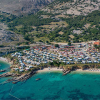 Camping Škrila in regio Kvarner, Kroatië