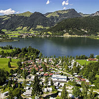 Camping Terrassencamping Süd-See in regio Tirol, Oostenrijk