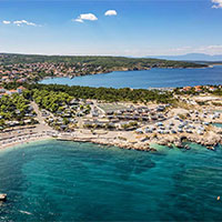 Camping Tiha Silo in regio Kvarner, Kroatië