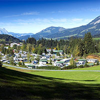 Camping Tirol Camp in regio Tirol, Oostenrijk