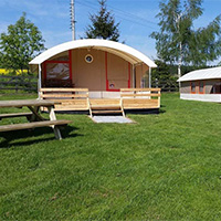 Camping Vidlak in regio Moravië, Tsjechië