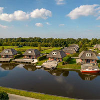 Camping Waterpark De Bloemert in regio Drenthe, Nederland