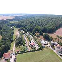 Camping Weihersee in regio Beieren, Duitsland