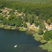 Camping Zwenzower Ufer in regio Mecklenburg-Vorpommern, Duitsland
