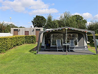 Boshoek Staanplaats met privé sanitair