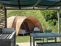 Unico Senso Karsten Tent met Privé Sanitair