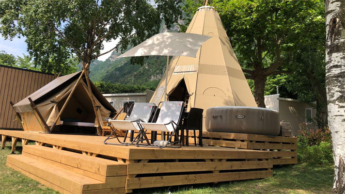 Tipi Wigwam van Vacanze Col Cuore Tipi Wigwam van Vacanze Col Cuore