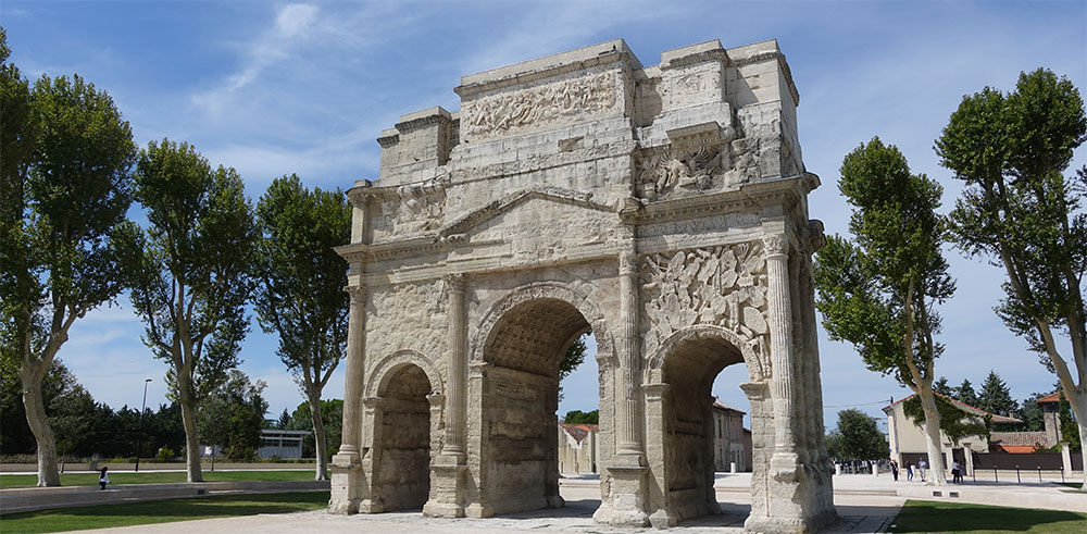 Arc de Triomphe in Orange