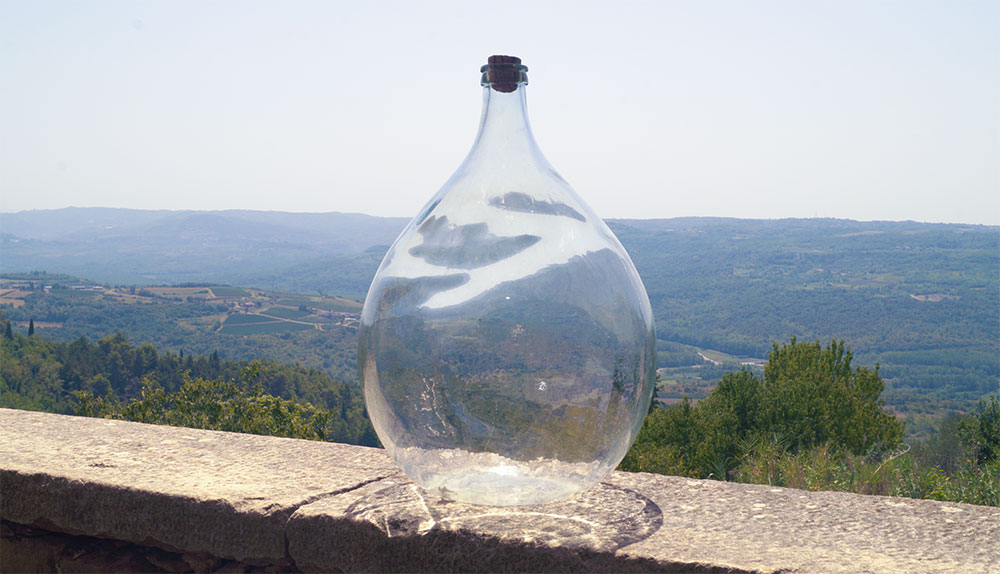 Groznjan met de vele kunstenaars Kunstenaarsdorpje Groznjan