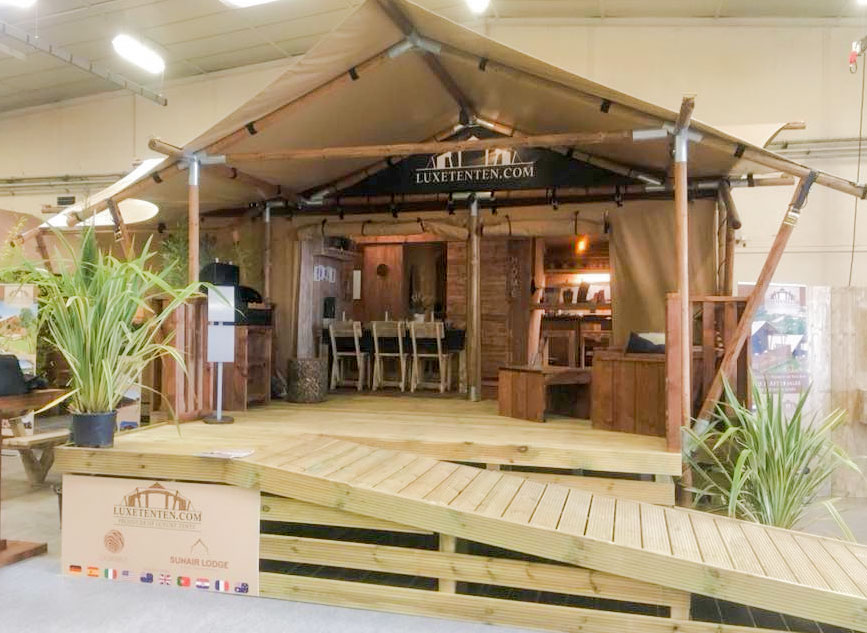 Luxetenten op SETT in Montpellier