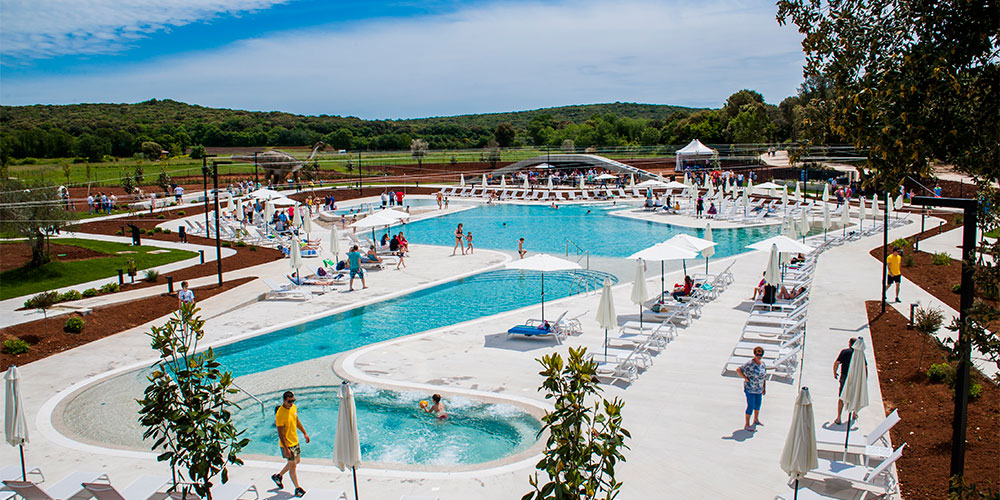 Nieuw Zwembadcomplex Mon Perin, Istrië