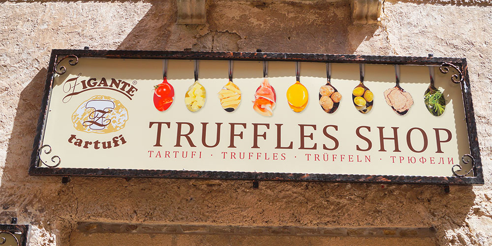 Motovun middeleeuws en truffels Motovun middeleeuws en truffels