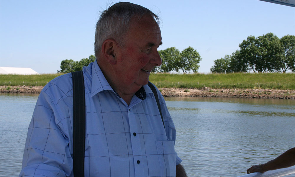 Pontvaarder De Pontvaarder genoot zichtbaar!