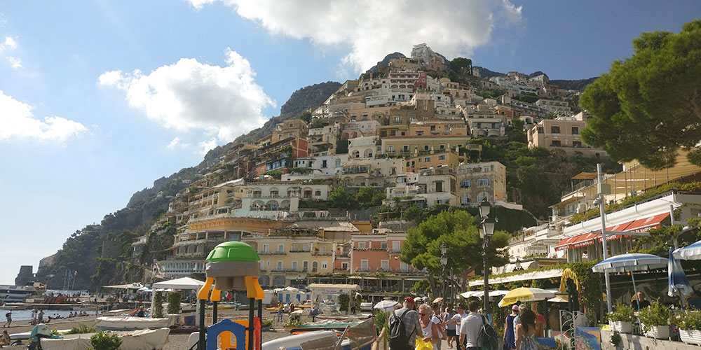Positano, "de horizontale stad"