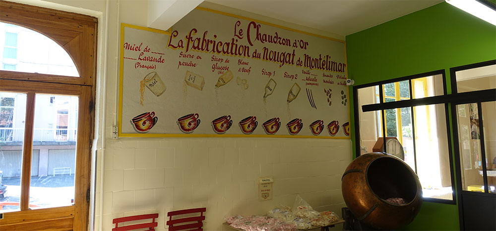 La Fabrication du Nougat de Montelimar, hoe maak je noga?