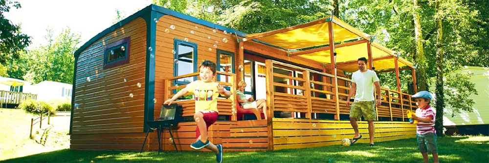 Glampingstacaravan Aspect van Eurocamp Glampingstacaravan Aspect van Eurocamp