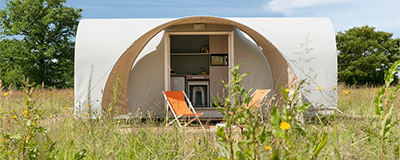 Leuke nieuwe CoCo Suite (Sweet) tenten op Glamping-camping Weekend in Italië.
