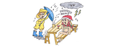 Nog even je vakantiegevoel vasthouden, buiten gebeurt het!