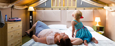 De definitie van glamping