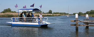 De Biesbosch, het pontje van Steur